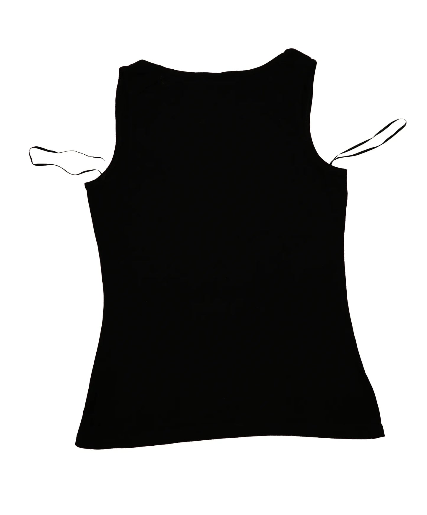 Party-Ready Sparkle: Pre-Loved Black Lurex Tank Top