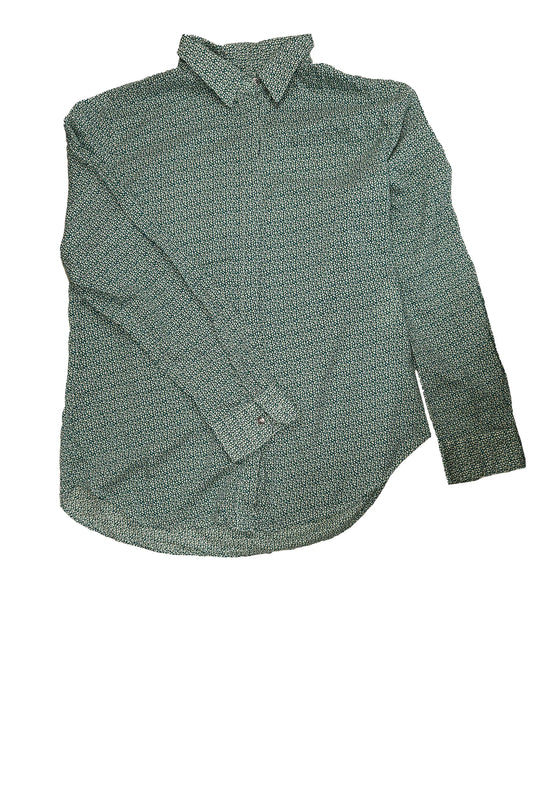 Classic Style: Pre-Loved Green Benetton Shirt