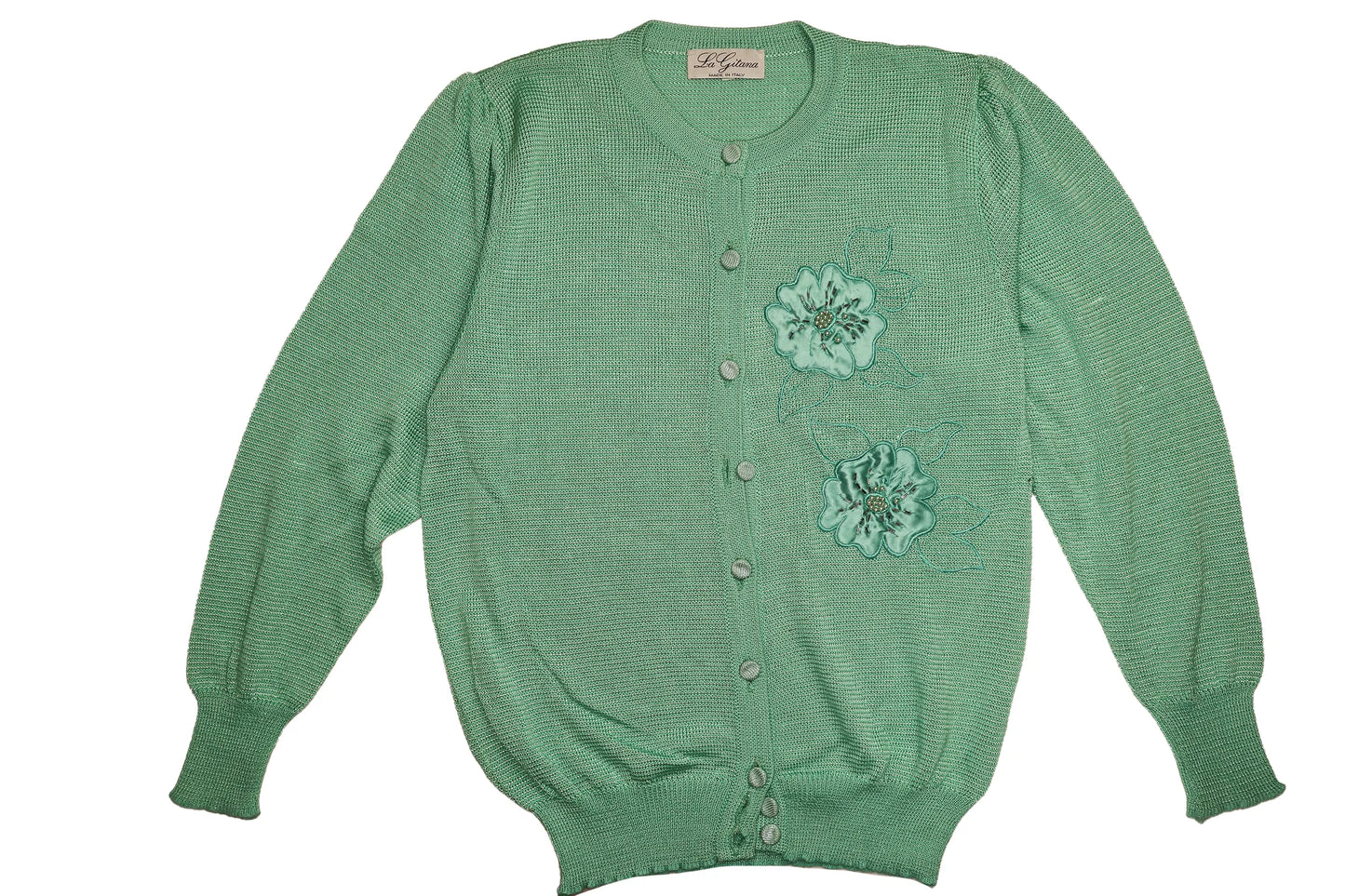 Vintage Sea Green La Gitana Shirt