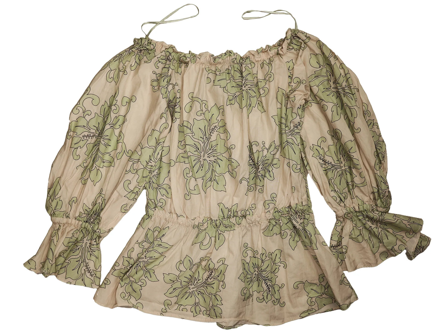 Pre-loved PINKO White Floral Shirt